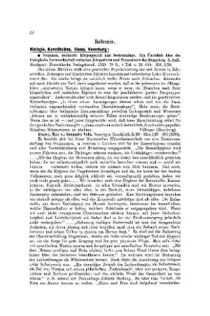 Biologie, Konstitution, Rasse, Vererbung