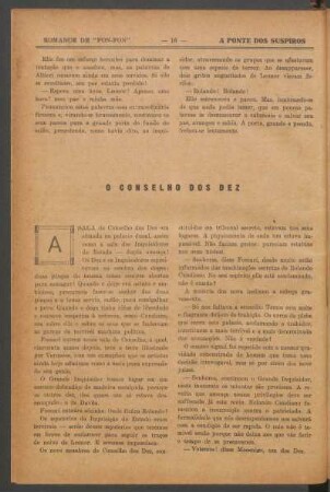 O Conselho dos Dez