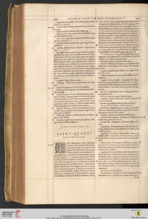 Libri quarti argumentum