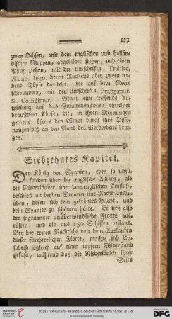 Siebzehntes Kapitel