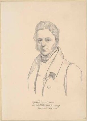 Bildnis Forster, François (1790-1872), Kupferstecher
