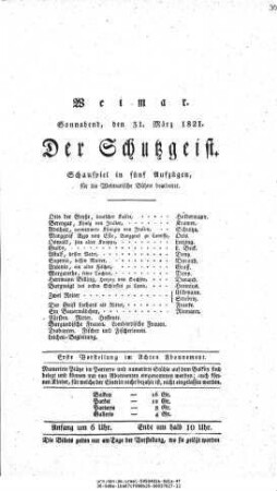 Der Schutzgeist