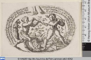 Malergeselle und Goldschmied beim Duell