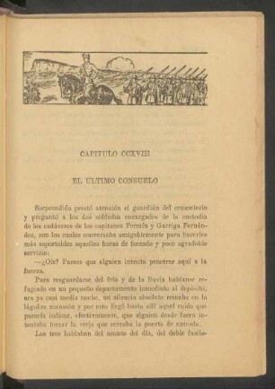 Capítulo CCXVIII - El último consuelo