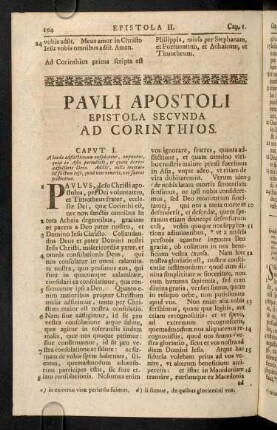 194-204, Pauli Apostoli Epistola Secunda ...