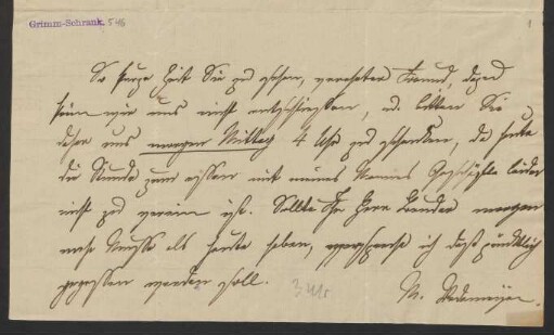 Brief an Wilhelm Grimm : 31.03.1830