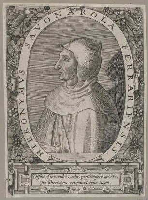 Bildnis des Hieronymus Savonarola