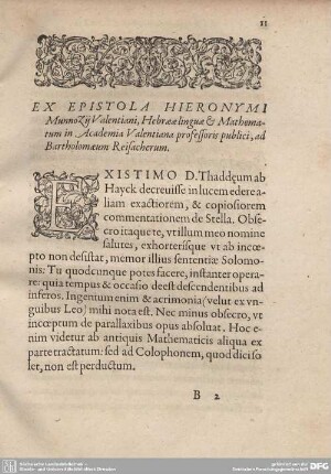 Ex Epistola Hieronymi