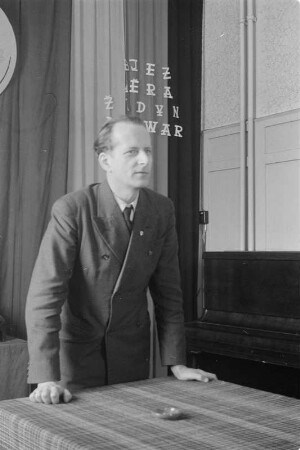 Leiter des Sorbisches Kultur- und Volksbildungsamt Paul Nedo. : Nawoda serbskeho zarjada Pawoł Nedo