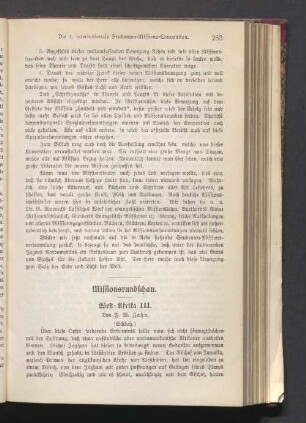 Missionsrundschau. West-Afrika III (Schluß)