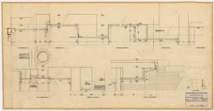 Stadttheater (später: Heinz-Hilpert-Theater), Lünen: Stuckprofile Eingangsgeschoss 1:5