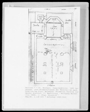 St. Michael, 1. Plan