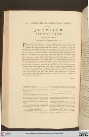 XXVIII. Juppiter / XVIII. Giove