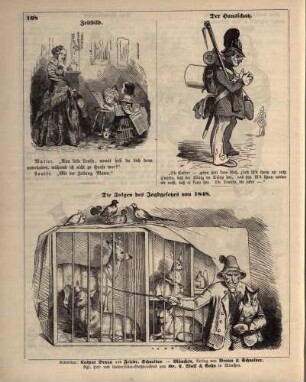 "Zeitbild" "Der Hausschatz" "Die Folgen des Jagdgesetzes von 1848"