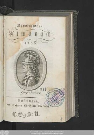 1796: Revolutions-Almanach