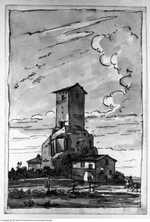 Skizzenalbum Band 1Torre Salario, Mausoleum des Gaius Marius - Album Giani (I)