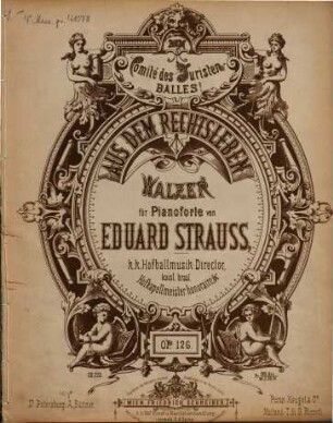 Aus dem Rechtsleben : Walzer für Pianoforte ; op. 126