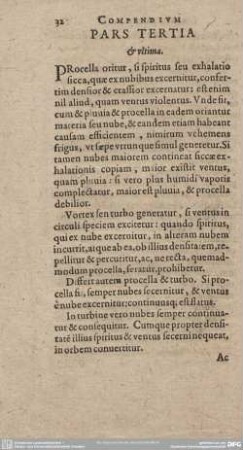 PARS TERTIA & ultima.
