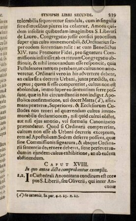 239-248, Caput XVIII - XIX