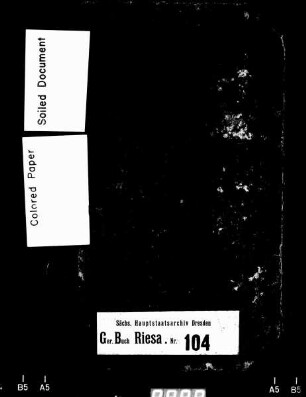 Gerichtshandelsbuch der Dörfer des Ritterguts Merzdorf bei Riesa