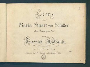 Scene aus Maria Stuart von Schiller