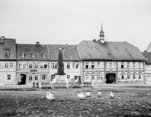 Graber, Marktplatz : Graber (Kravaře v Čechách/Tschechische Republik). Marktplatz