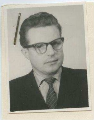 Bauingenieur Erich Kopf