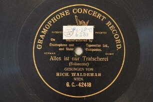 Alles ist nur Tratscherei (Soloscene)