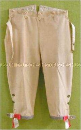 Kniehose (Livree eines sächsischen Kadetten)