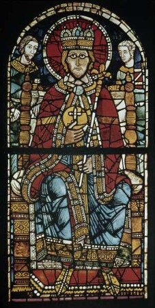 Thronender, heiliger Kaiser (Karl der Große)