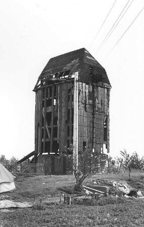 Zwochau-Grabschütz (devastiert). Körnermühle, Bockmühle