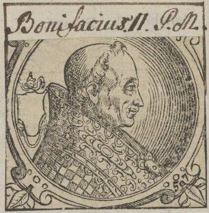 Bildnis von Papst Bonifacius II.