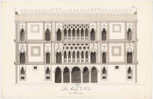 Palazzo Ca´ d´Oro, Venedig: Fassadenansicht
