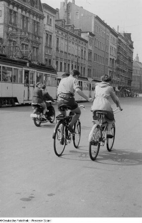 Zwei Radfahrer