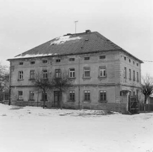 Geburtshaus von Ernst Mucke in Großhähnchen : Ródny dom Arnošta Muki we Wulkim Wosyku : Großhähnchen / Wulki Wosyk