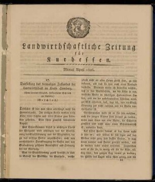 Monat April 1826