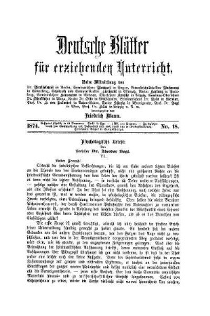 Psychologische Briefe : (Forsetzung)