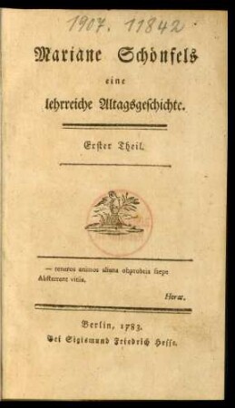 T. 1: Mariane Schönfels