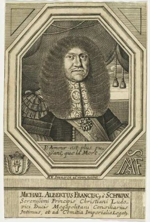 Bildnis des Michael Albertus Franciscus à Schwan