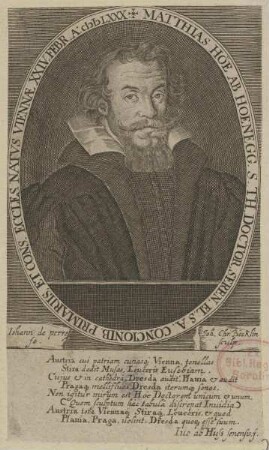Bildnis des Matthias Höe ab Hoenegg