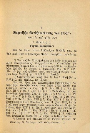 Die fragmentarischen civilrechtlichen Gesetze des Königreichs Bayern diess. d. Rheins