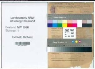 Entnazifizierung Richard Schnell , geb. 02.04.1904 (Amtsgerichtsrat)