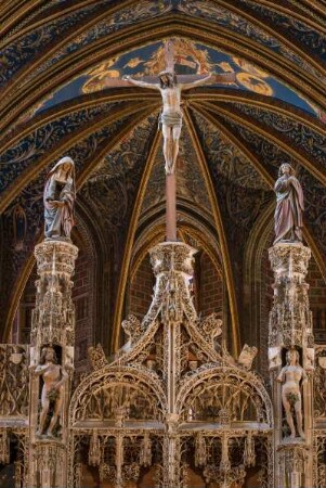 Frankreich.Midi Pyrenees. Tarn. Albi. Cathedrale Sainte Cecile. Geweiht 1480. Lettner