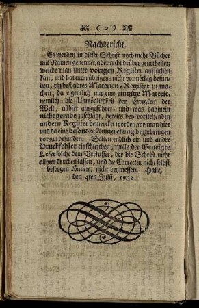Nachbericht