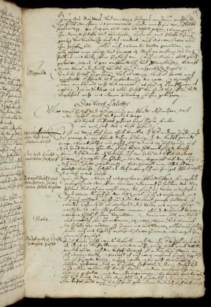 29r-31v Viertes bis sechstes Capitel