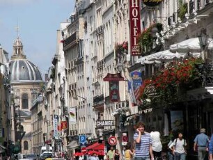 Straßenszene im Quartier Latin
