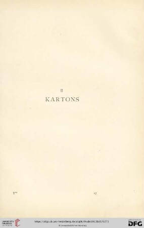 II Kartons (Nr. 552-556)