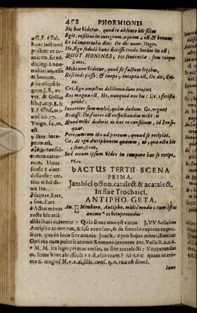 Actus Tertius