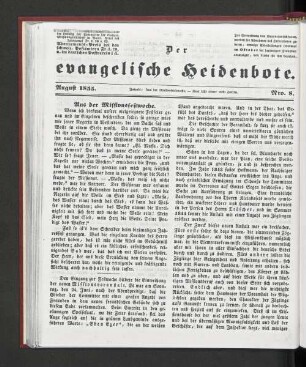 August 1855. Nro.8