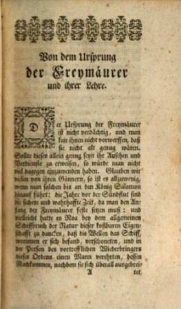 Die zerschmetterten Freymäurer, Oder Fortsetzung des verrathenen Ordens der Freymäurer